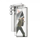 PanzerGlass Samsung Galaxy S24 Ultra Cover Skærmbeskytter Kamerabeskyttelse 3-i-1 Bundle Sæt