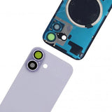 Bagsideglas med smådele til iPhone 17 - Lavendel