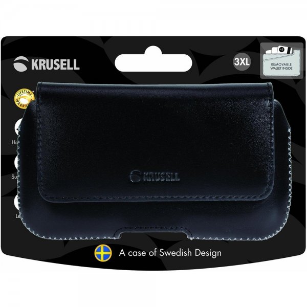Krusell Bæltetaske Hector Plus 3XL Sort