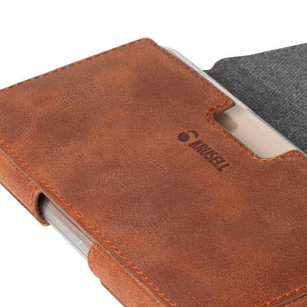 Krusell Bæltetaske Sunne Belt Case L Cognac Brown
