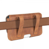 Krusell Bæltetaske Sunne Belt Case L Cognac Brown