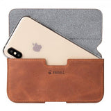 Krusell Bæltetaske Sunne Belt Case L Cognac Brown