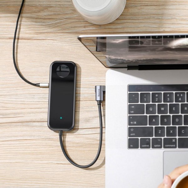 Baseus Mirror Series Multifunktionelt Hub Apple Watch Oplader