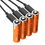 Xtorm Batteri AA Genopladelige USB-C 4-pak