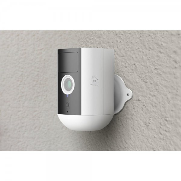 Deltaco Smart Home Batteridrevet WiFi Kamera IP54
