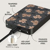 Burga Powerbank MagSafe 5000 mAh BFF Metalgrå