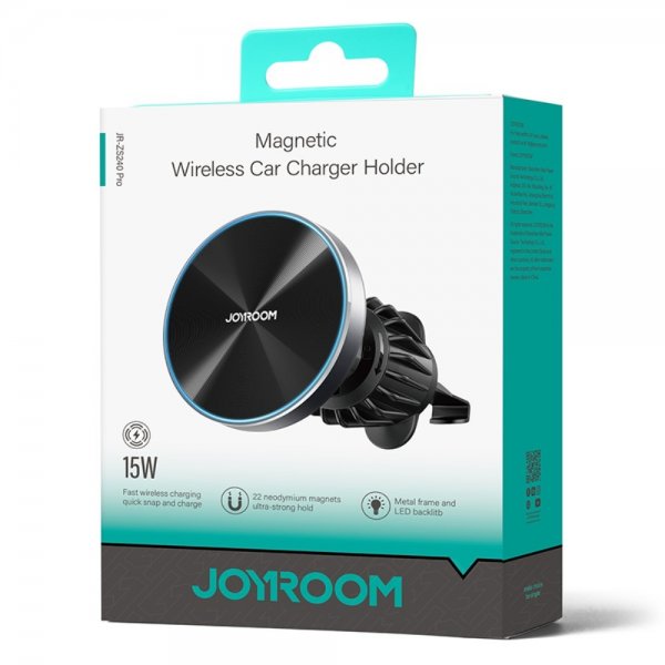 Joyroom Bilholder Magnetisk Trådløs Bilopladerholder MagSafe