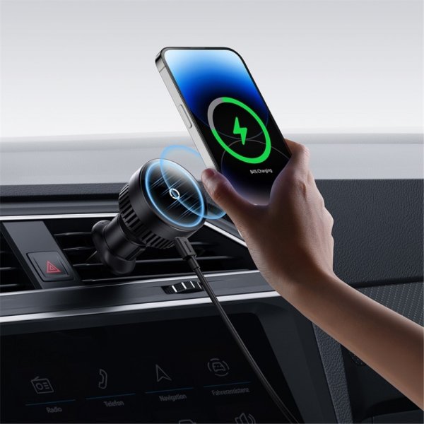 Baseus Bilholder MagPro Series Magnetic Wireless Charging Car Mount 15W MagSafe