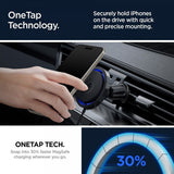 Spigen Bilholder med trådløs opladning OneTap Pro 3 CryoMax MagFit Air Vent