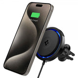Spigen Bilholder med trådløs opladning OneTap Pro 3 CryoMax MagFit Air Vent