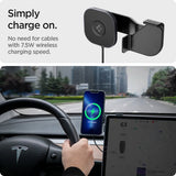 Spigen Bilholder med Opladning OneTap Pro Wireless Screen Car Mount Tesla MagFit