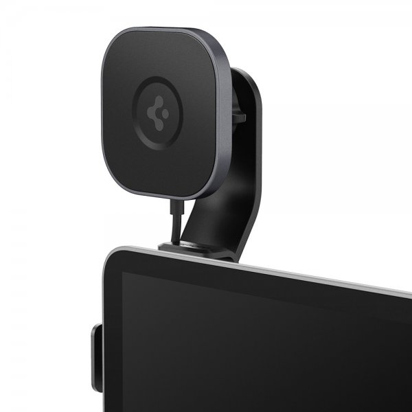 Spigen Bilholder med Opladning OneTap Pro Wireless Screen Car Mount Tesla MagFit