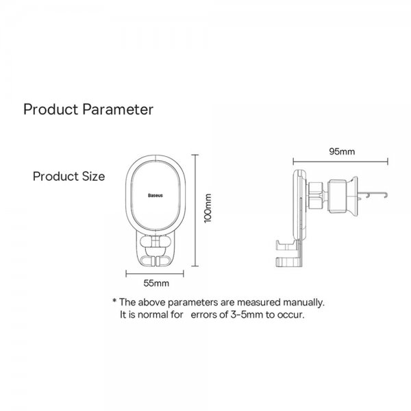 Baseus Bilholder Stable Gravitational Car Mount