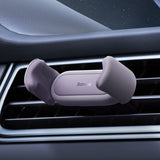 Baseus Bilholder Steel Cannon 2 Air Outlet Car Mount Lilla