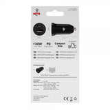 X2O Billader 30W Dual USB-C/USB-A GaN Sort