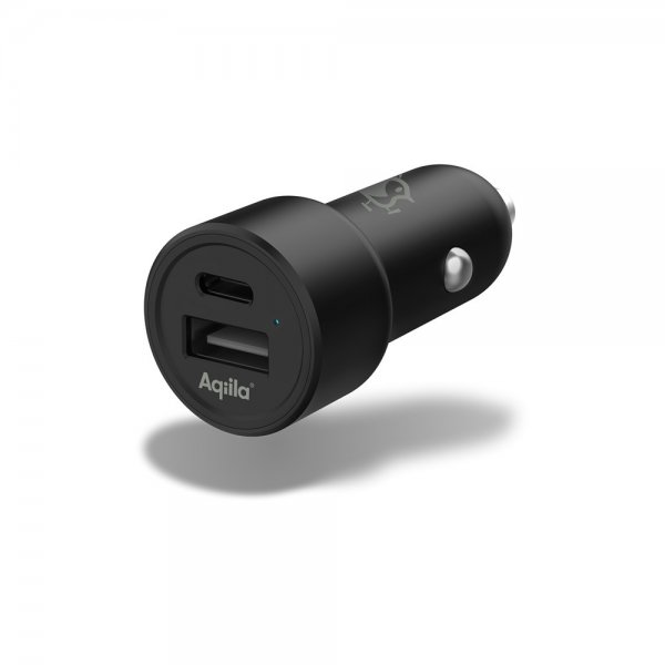 Aqiila Billader Chargebird CC2 USB-C + USB-A 32W Sort
