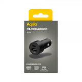 Aqiila Billader Chargebird CC2 USB-C + USB-A 32W Sort