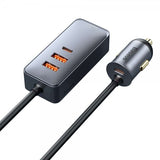 Baseus Billader Share Together 120W 2 USB-A & 2 USB-C Sort