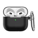 KeyBudz PodSkinz Elevate Series Airpods 3 Etui Silikone Sort