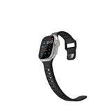 KeyBudz Apple Watch 44/45/46mm/Apple Watch Ultra Armbånd Journey Carbon Black