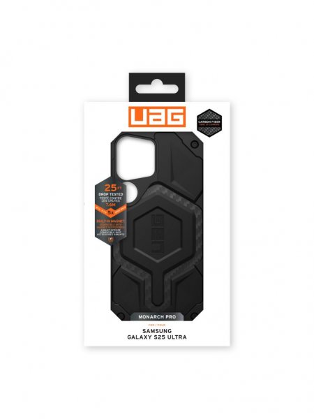 Urban Armor Gear (UAG) Samsung Galaxy S25 Ultra Cover Monarch Pro MagSafe Carbon Fiber
