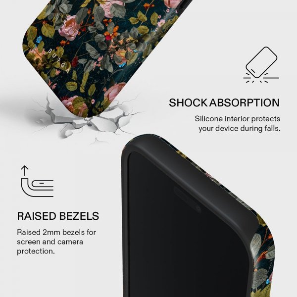 Burga iPhone 17 Pro Max Cover Tough MagSafe Bloomy Garden