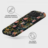 Burga iPhone 17 Pro Cover Tough MagSafe Bloomy Garden