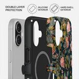 Burga iPhone 17 Cover Tough MagSafe Bloomy Garden