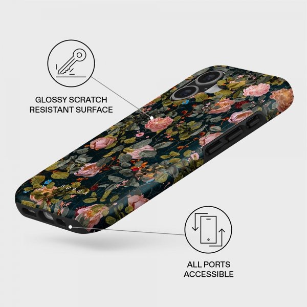 Burga iPhone 17 Cover Tough MagSafe Bloomy Garden