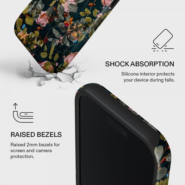 Burga iPhone 17 Cover Tough MagSafe Bloomy Garden