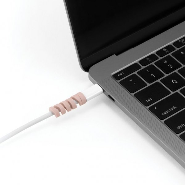 Bluelounge CableCoil Mini - 9-pak lyserød