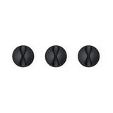 Bluelounge CableDrop Ledningsholder 6-pak Sort