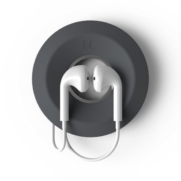 Bluelounge Cableyoyo Hovedtelefonholder Mørkegrå