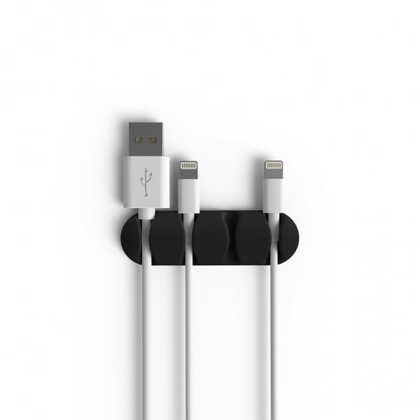 Bluelounge CableDrop Multi Kabelholder 2-pak Sort