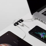 Bluelounge CableDrop Multi Selvklæbende holder til kabler 2-pak Flerfarvet