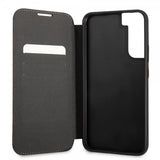 BMW Samsung Galaxy S22 Cover Triangle Pattern & Tricolor Stripe Sort