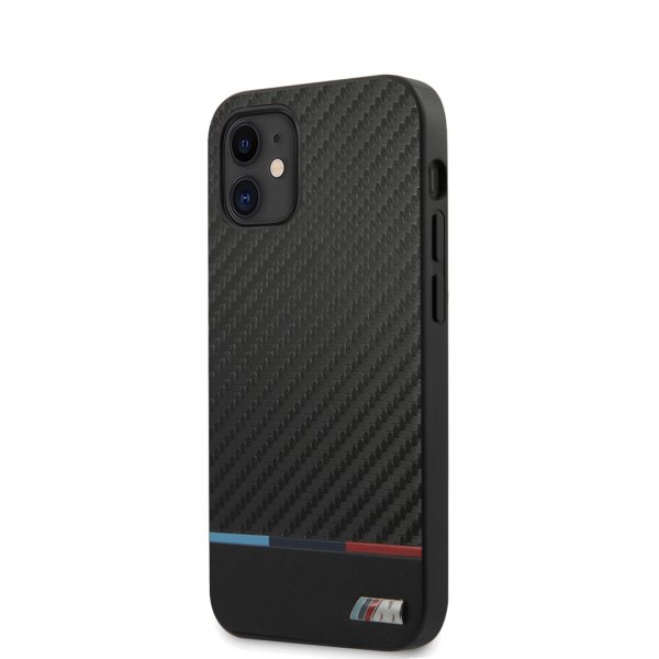 BMW iPhone 12 Mini Cover Tricolore Sort