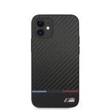 BMW iPhone 12 Mini Cover Tricolore Sort