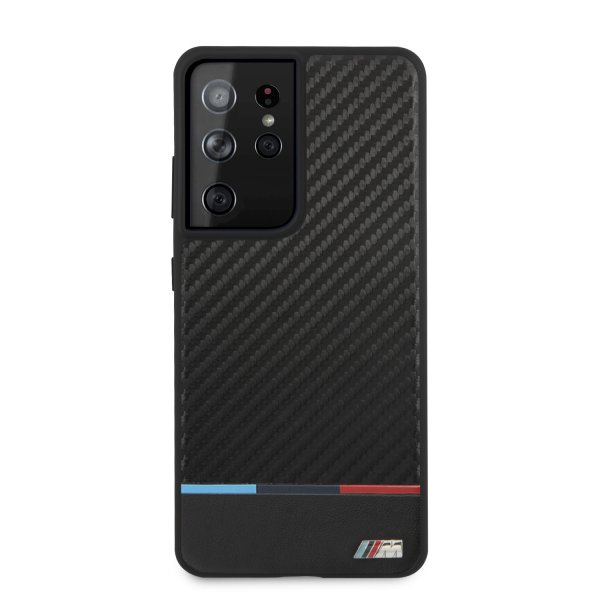 BMW Samsung Galaxy S21 Ultra Cover Dynamic Carbon Sort