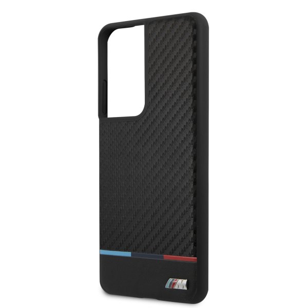 BMW Samsung Galaxy S21 Ultra Cover Dynamic Carbon Sort