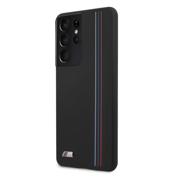BMW Samsung Galaxy S21 Ultra Cover Tricolore Sort