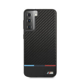 BMW Samsung Galaxy S21 Plus Cover Dynamic Carbon Sort