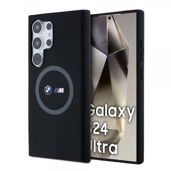 BMW Samsung Galaxy S24 Ultra Cover Printed Logos MagSafe Sort