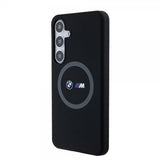 BMW Samsung Galaxy S24 Plus Cover Trykte Logoer MagSafe Sort
