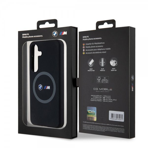 BMW Samsung Galaxy S24 Cover Printed Logos MagSafe Sort