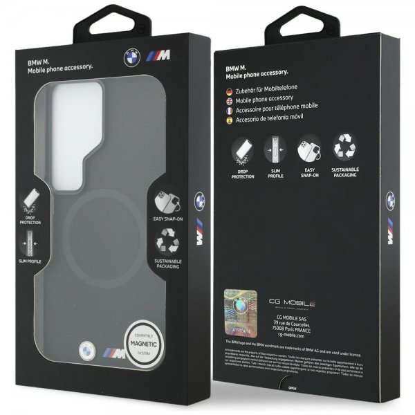 BMW Samsung Galaxy S26 Ultra Cover Struktureret MagSafe Sort