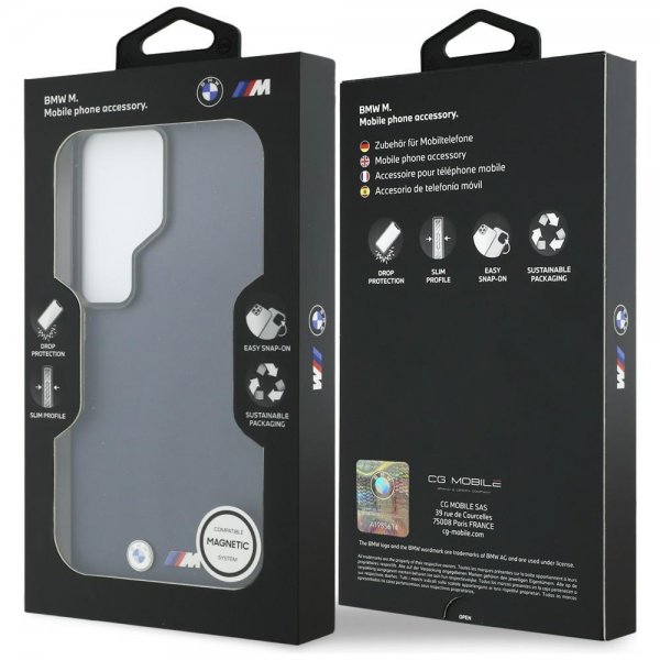 BMW Samsung Galaxy S26 Ultra Cover M Logo MagSafe Blå