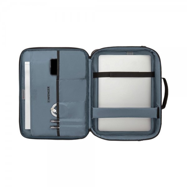 Wenger BQ 16" Clamshell Computertaske Sort