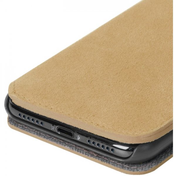 Krusell iPhone Xs Max Cover Broby Cognac
