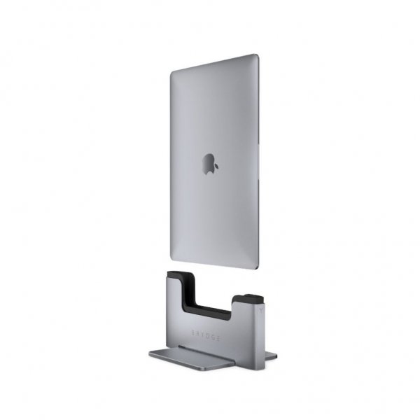 Brydge Vertical Dock til 15-tommer MacBook Pro Sølv